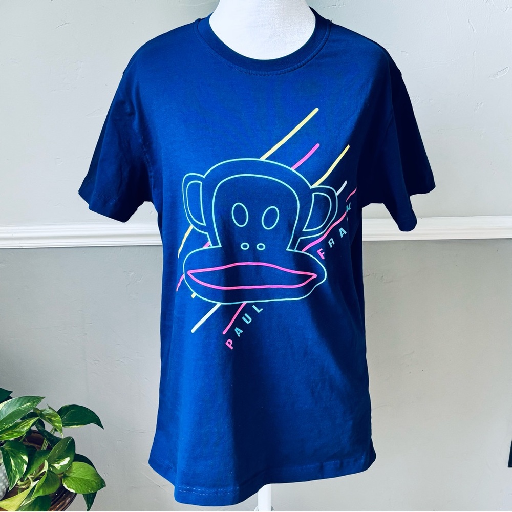 NWOT Paul Frank Royal Blue Kids Tee Size 16yrs